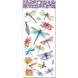 3 for $15 - Dragonfly Stickers - 2 NEW Sticker Sheets for Stationary &‎ More